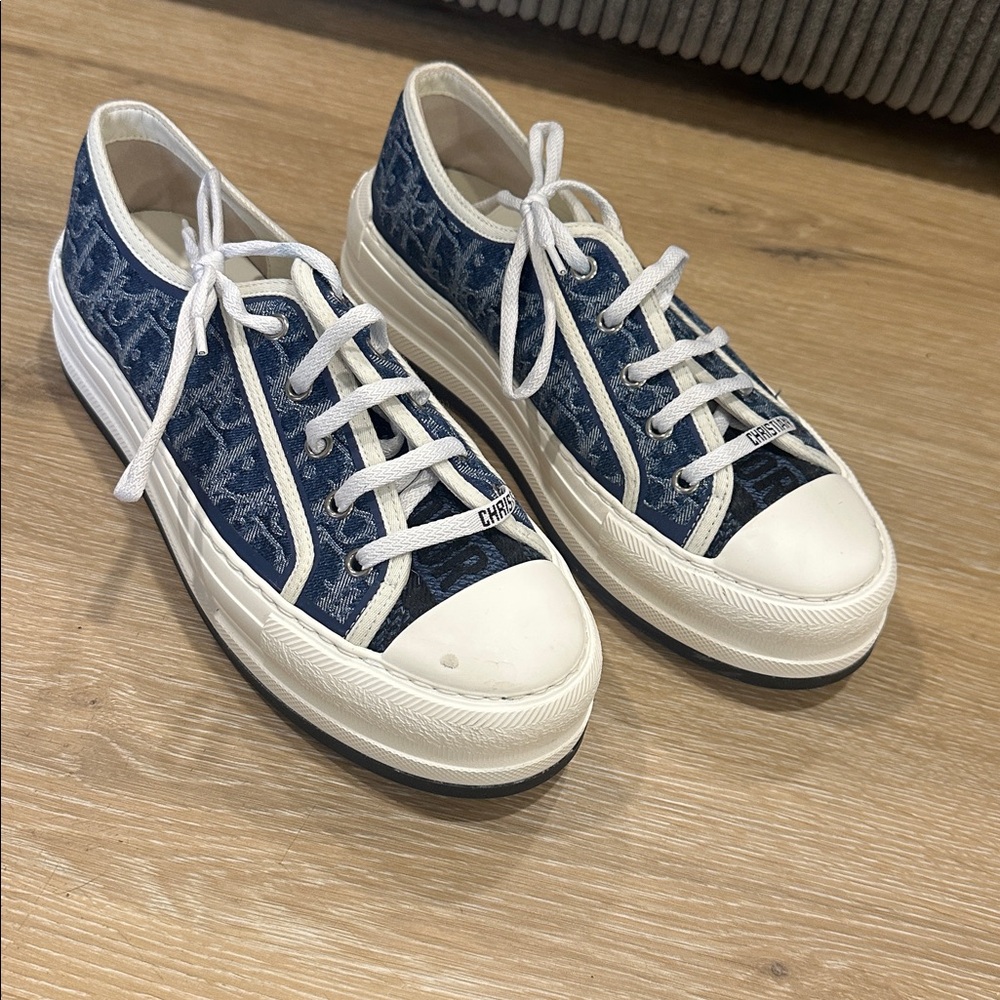 Dior Blue and White Sneakers almost new !
